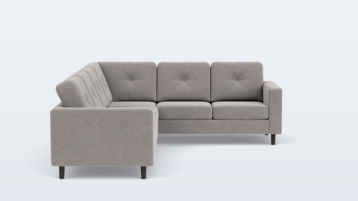 solo 2-piece sectional - fabric