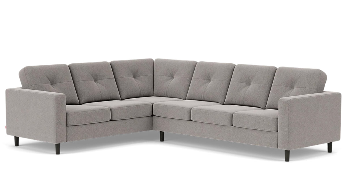 solo 2-piece sectional - fabric