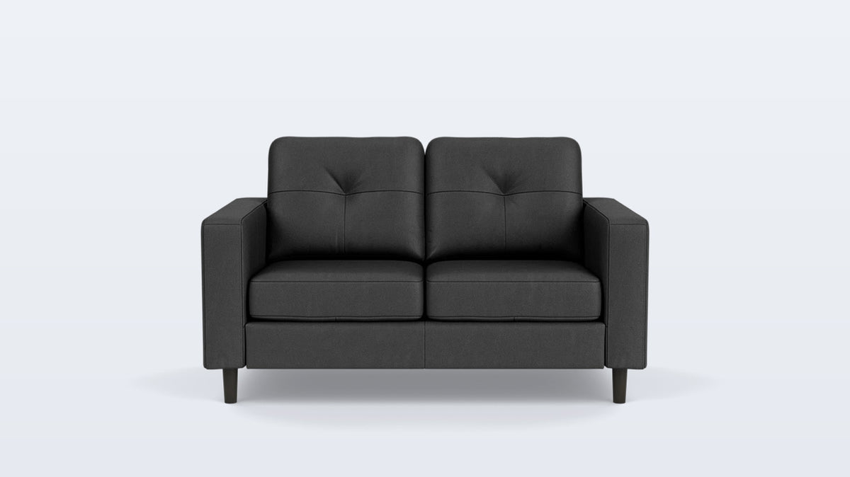 solo loveseat - leather