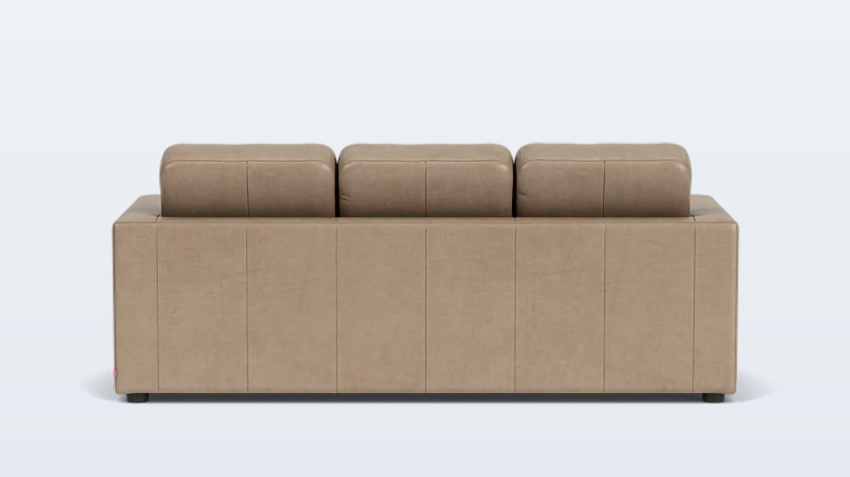 solo sleeper sofa - leather