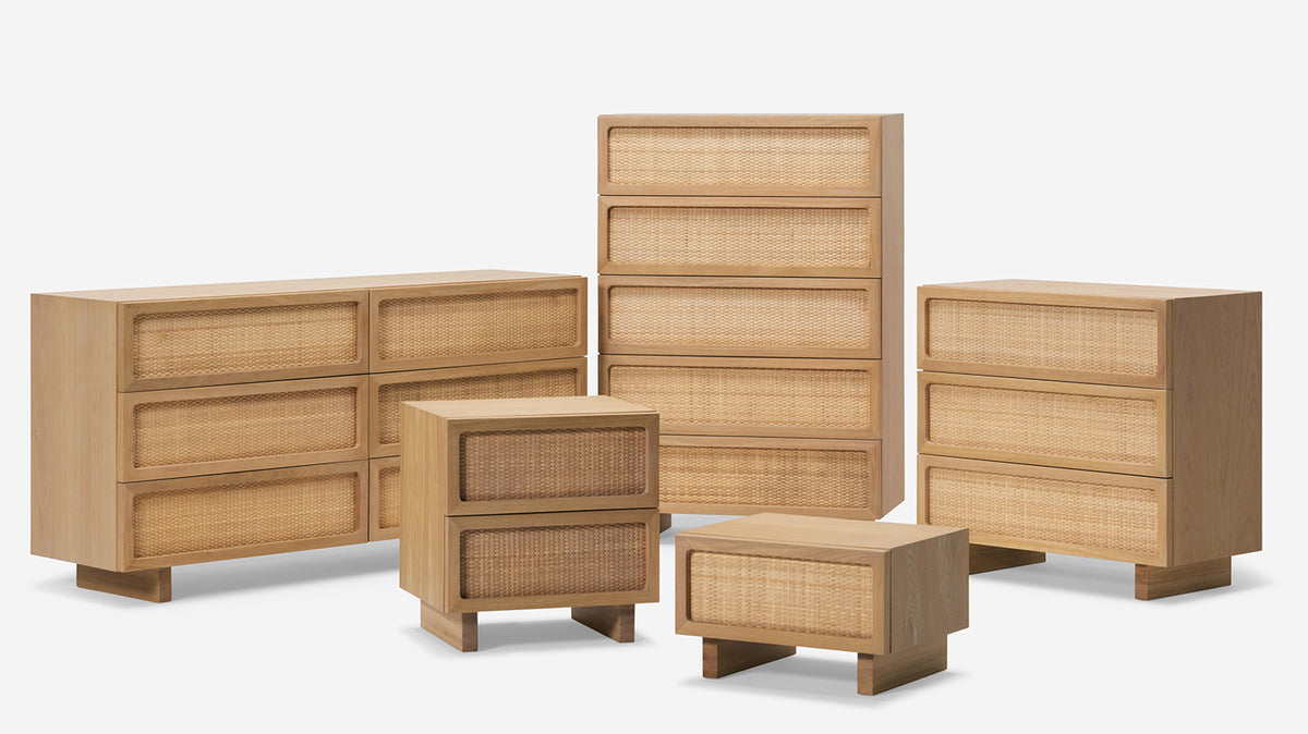 stadium 1 drawer nightstand