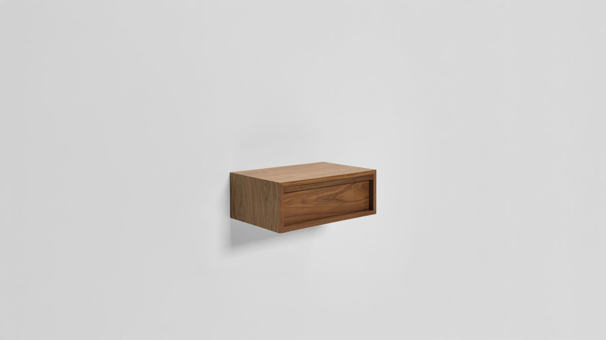 stage floating nightstand