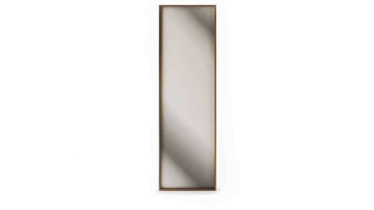 swan floor mirror