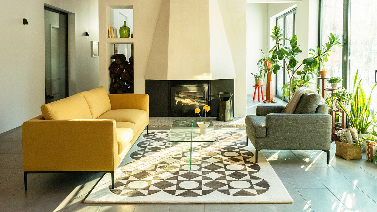 verre rectangular coffee table