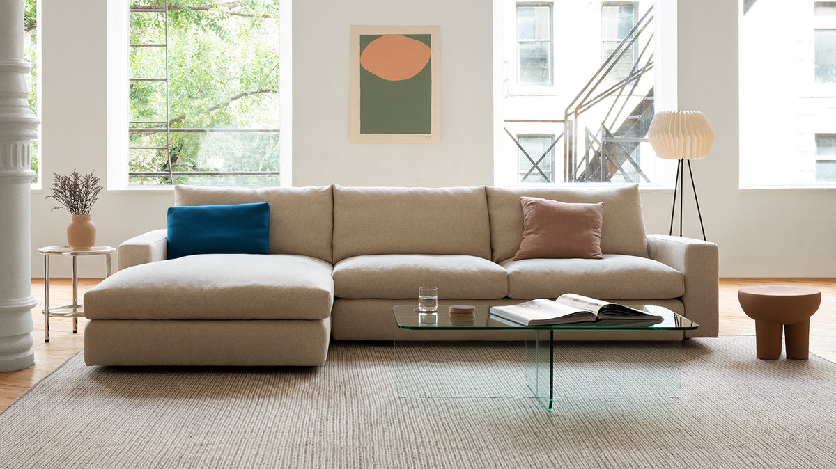 verre square coffee table