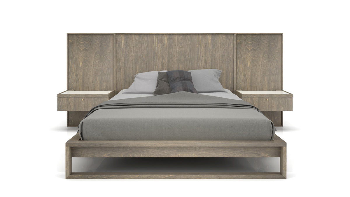 wellington extended bed (wood headboard)