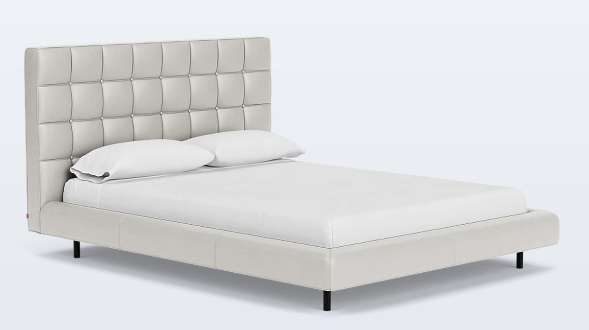 winston bed - leather