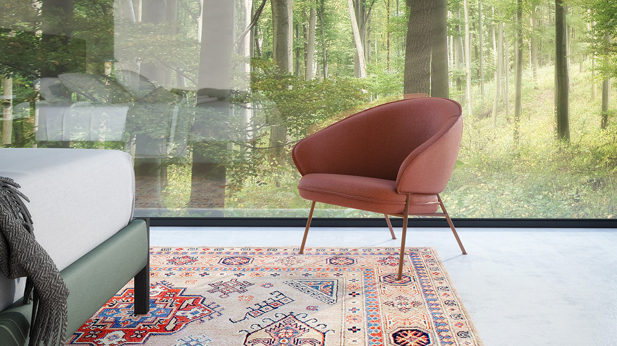 wolfgang metal lounge chair