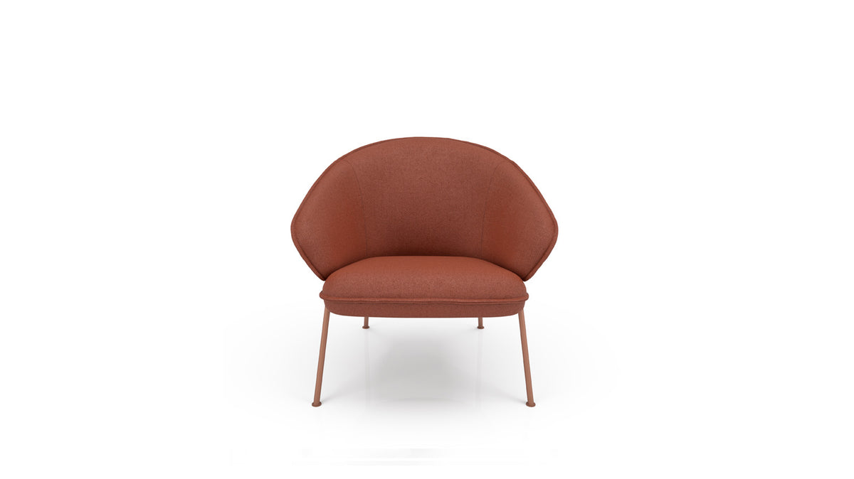 wolfgang metal lounge chair