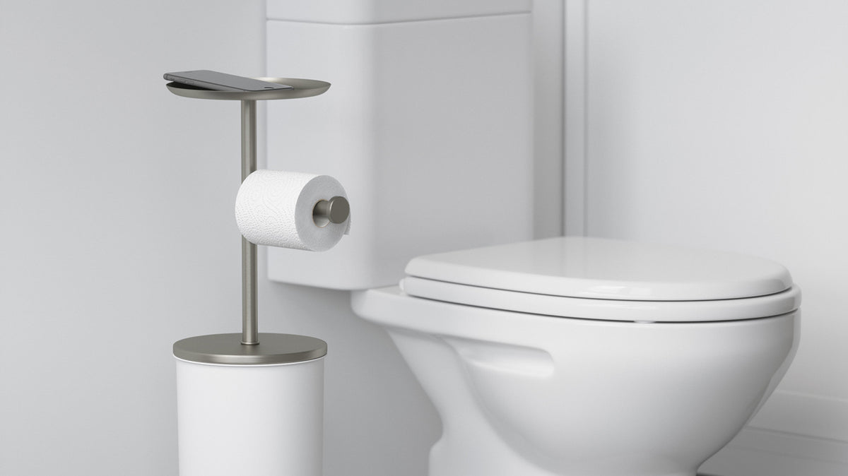 portaloo toilet paper stand
