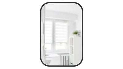 hub rectangular mirror