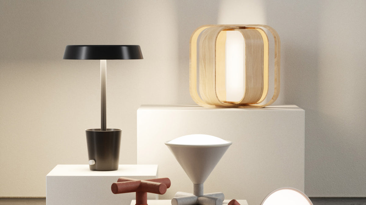 cup table lamp