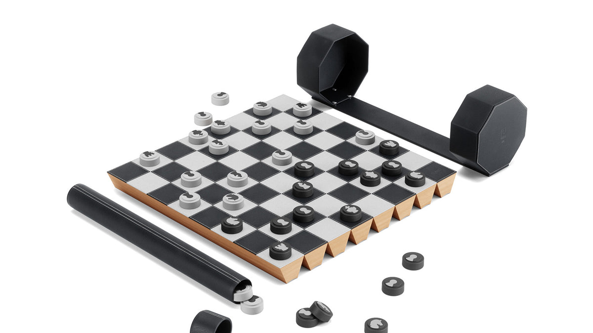rolz chess/checker set