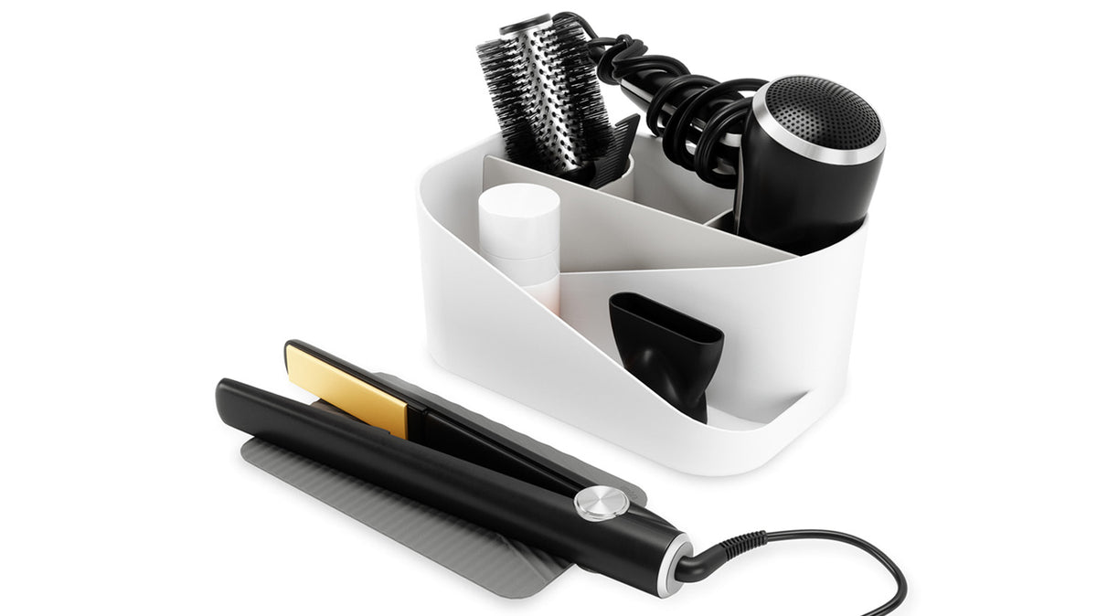 glam hair tool organizer