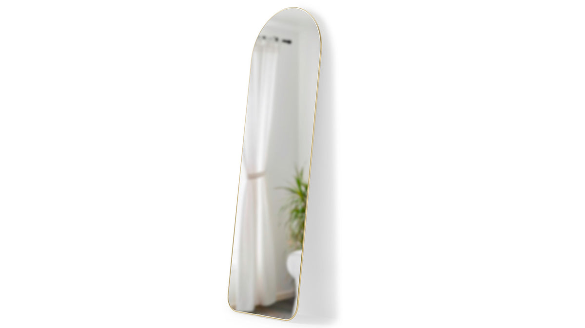 hubba arched leaning mirror