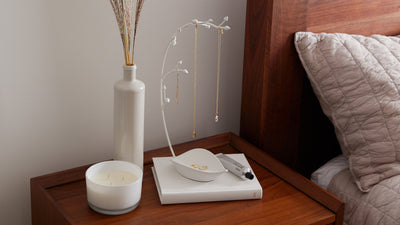 orchid jewelry stand