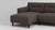 remi 2-piece sectional - fabric