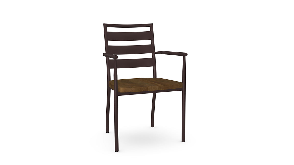 tori arm chair (wood seat)