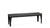 upright 60" bench (cushion seat)
