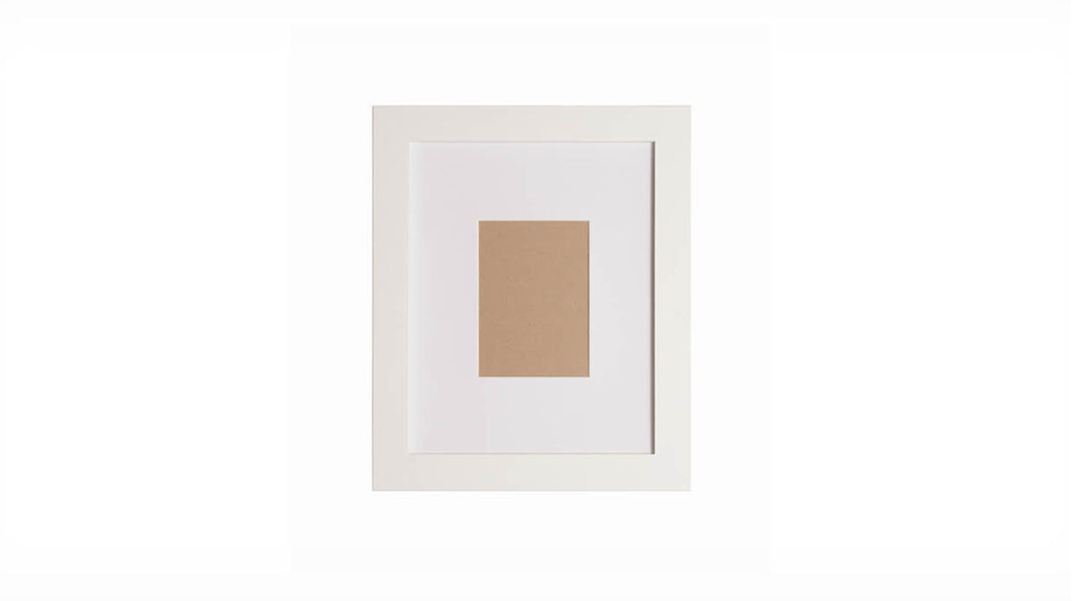 edge frame medium (white)
