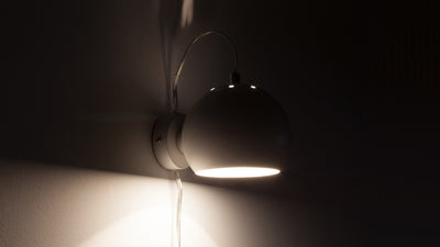 ball wall lamp (white)
