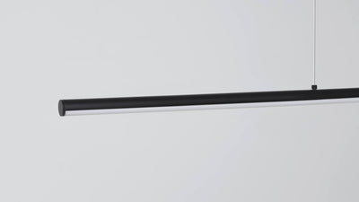 slimline pendant lamp (small/black)
