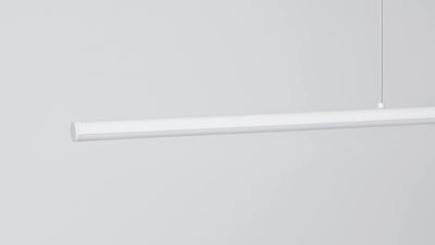 slimline pendant lamp (large/white)