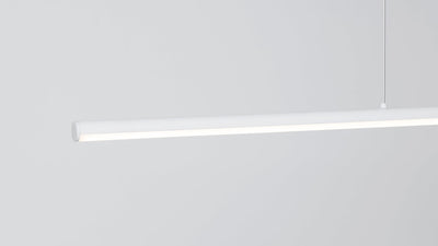 slimline pendant lamp (large/white)