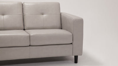 solo loveseat - leather