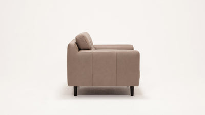 remi chair (button) - leather