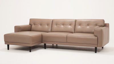remi 2-piece sectional - leather
