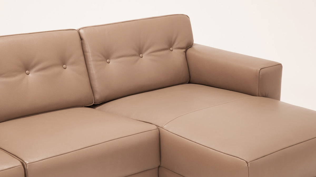 remi 2-piece sectional - leather