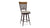 annabelle swivel stool (cushion seat)