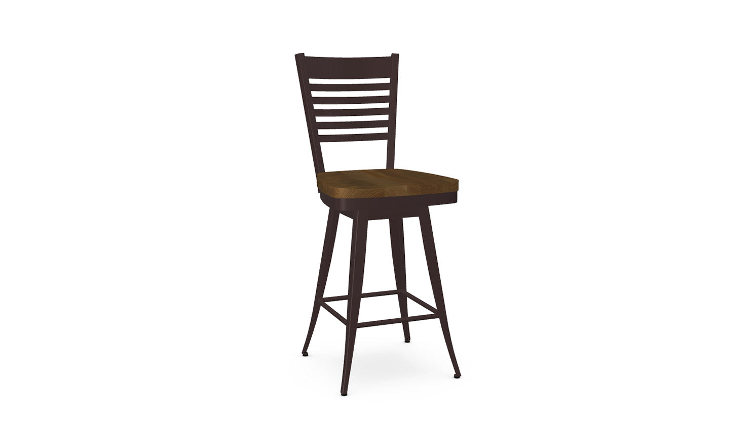 edwin swivel stool (wood seat)