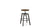 architect screw stool (wood seat)