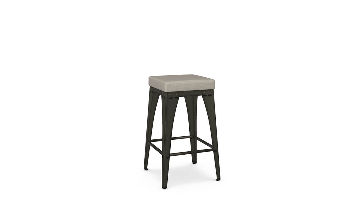 upright stool (cushion seat)