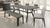 architect dining chair (cushion seat/wood back)