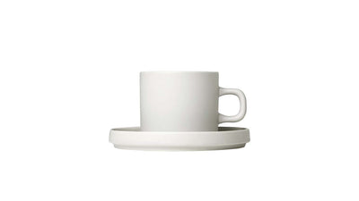 pilar coffee cup with saucer