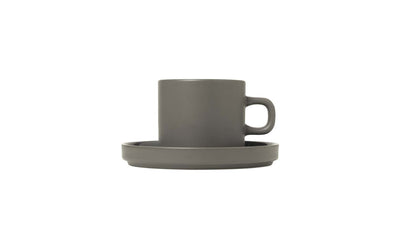 pilar coffee cup with saucer