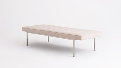 bank wide bench - fabric