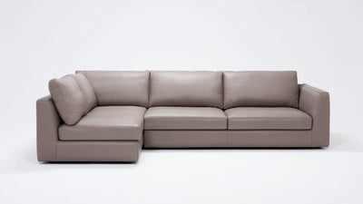 cello 2-piece sectional - leather