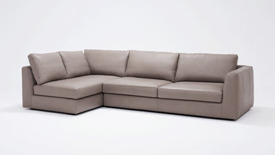 cello 2-piece sectional - leather