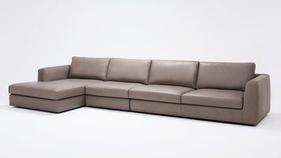 cello 3-piece sectional - leather