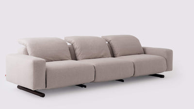 era 3-piece reclining sofa - fabric