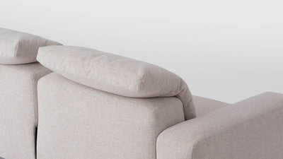 era 2-piece reclining sofa - fabric