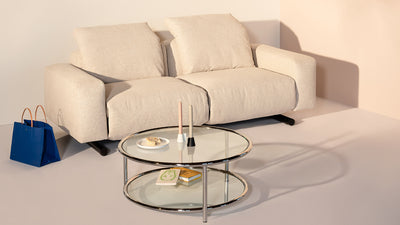 era 2-piece reclining sofa - fabric