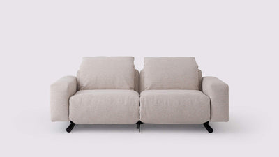 era 2-piece reclining sofa - fabric
