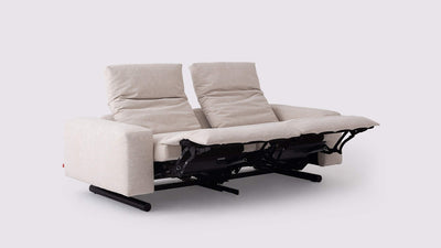 era 2-piece reclining sofa - fabric