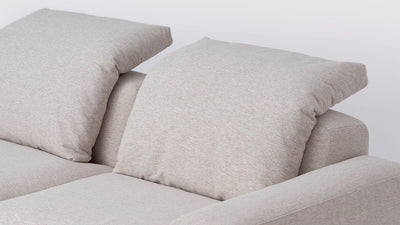 era 2-piece reclining sofa - fabric