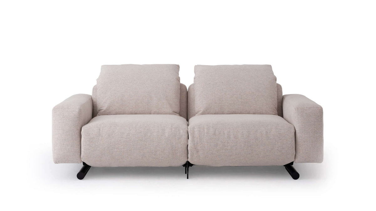 era 2-piece reclining sofa - fabric
